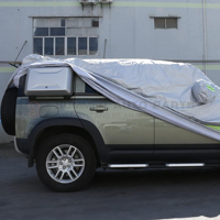 Nouveau Style personnalisé anti-poussière respirant étanche bâche de voiture pour Land Rover Defender accessoires 90 110 130