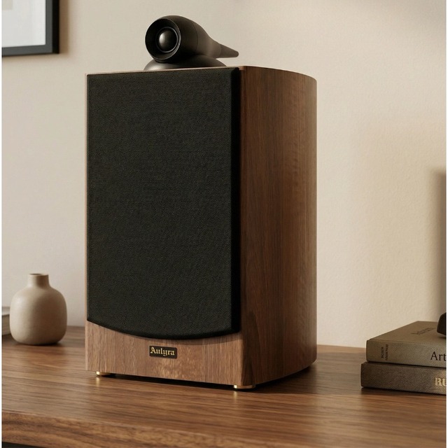 KYYSLB Nautilus 6 Inch Speaker T-63 80-120W Three-way Frequency Bookshelf Box Combination Speakers