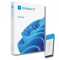 Windows 11 Home FPP USB - Pack complet - Activation 100% en ligne - Boîte de vente au détail USB Win 11 Home - Expédition rapide