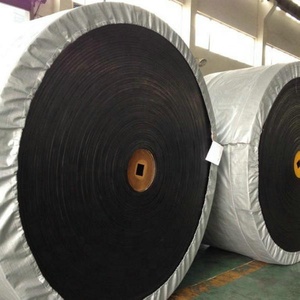 EP sabuk konveyor karet tahan panas hitam tugas berat dengan deteksi denyut nadi untuk pasir dan kerikil - Product Image 4