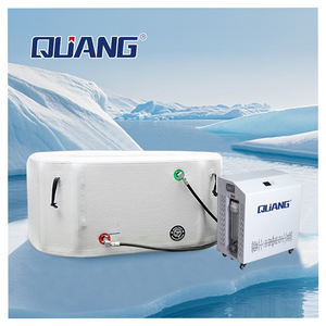 नया डिजाइन 220v कॉम्पैक्ट आउटडोर वाईफाई पानी चिलर 0.5hp 1/2hp 1hp 3hp जिम स्टूडियो आइस स्नान चिलर - Product Image 1