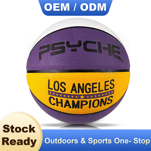 PSYCHE Basketball PU/microfibre taille 7 résistant à l'usure pour l'extérieur pour étudiants et adultes entraînement sportif HF567 - Product Image 1