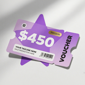 Services d'impression de coupons de réduction personnalisés en papier, de cartes-cadeaux et de bons d'achat - Product Image 3