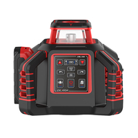 Niveau laser rouge CRL340 pour la construction, niveleur de terrain pour accessoires de tracteur, récepteur 4D, outil de nivellement automatique, trépied, tuyau