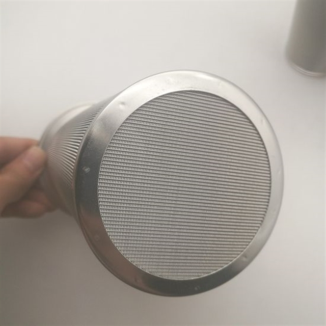 Fine Mesh Cold Brew Coffee Filter Cone Cylinder Stainless Steel Tube
