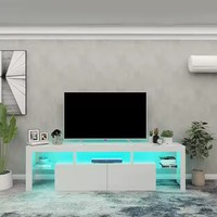 Venta al por mayor de muebles europeos modernos para el hogar, soporte de TV, muebles ajustables para sala de estar en madera de Tailandia