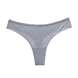 Tangas Sexys de Uso Diario para Mujer, Corte Alto, Multicolores, Tejido de Punto, Spandex/Nailon, Antibacterianas, Sin Costuras, Levanta Glúteos - Product Image 4