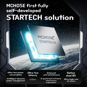 Mchose k87s Bàn Phím Cơ khí tùy chỉnh hot swappable Hifi chuyển BT 2.4G 0.125MS độ trễ thấp không dây RGB trò chơi phụ kiện - Product Image 4