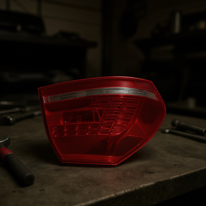 Feu arrière extérieur Calavera pour VW 12-15, remplacement de voiture, 12V halogène xénon, système d'éclairage automobile, nouveau design de lentille rouge, modèle P0743 - Product Image 1