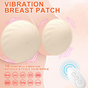 Xun-ai Factory Outlet Electric Sexy Hot Breast Masajeador Pezón Estimular Sujetador vibrador Control remoto-ABS + Silicona médica - Product Image 3