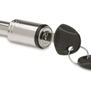 Pasador de enganche tipo boomerang de acero con bloqueo - Compatible con 1/2 pulgada y 5/8 pulgadas. Receptores - Product Image 3