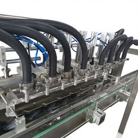Machine de remplissage de pâte de tomate et de ketchup en bouteilles avec système CIP et commande de servomoteur