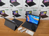 Tablet RAM 2GB ROM 32GB Android 13, PC Tablet dengan Keyboard Mouse Octa Core prosesor 10.1 inci HD layar IPS 5G Wifi