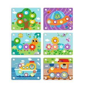 Juguetes para niños rompecabezas de madera juego de combinación de engranajes niños educativos tempranos juguetes de bloques de construcción creativos numberblocks - Product Image 3