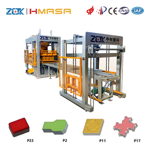 Maquinaria Automática <span class=keywords><strong>para</strong></span> la Fabricación <span class=keywords><strong>de</strong></span> Ladrillos <span class=keywords><strong>de</strong></span> Pavimento, Mezcladora <span class=keywords><strong>de</strong></span> Arena, Grava, Cemento y Concreto - Product Image 6