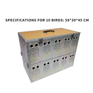 Jaula de Transporte Sostenible para Palomas de Competición, Caja de Transporte para Aves, Jaula de Cría de Palomas - Product Image 6