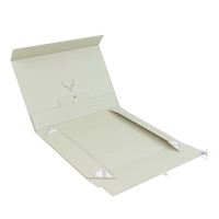 Boîte en carton magnétique de proposition de demoiselle d'honneur avec des boîtes de cils d'aimant de mousse emballage en papier rigide produit mini boîte d'emballage plat