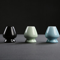 Support en céramique pour Chasen, design sportif, idéal pour le voyage, support pour fouet à matcha, outil à matcha, support pour fouet à thé Chasen Naoshi, logo personnalisé