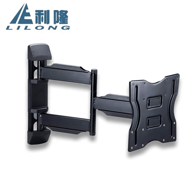 Lilong Full Motion TV Wall Mount Bracket 15-37'' Dual Articulating Arms Swivel Tilt Extendable Steel 30kg VESA 200x200 Certified