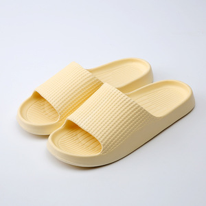 Bosirui Sandales confortables de 4cm d'épaisseur unisexes bon marché OEM pantoufles unisexes d'intérieur avec semelle intérieure en <span class=keywords><strong>feutre</strong></span> EVA Sandales pour modèle de maison - Product Image 1