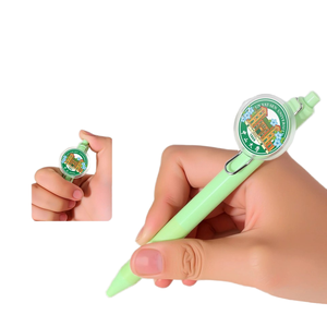 Bolígrafo de gel personalizado de plástico para empresa, tipo de prensa, bolígrafo de <span class=keywords><strong>firma</strong></span> para promoción publicitaria, suministros de oficina, hecho a medida - Product Image 1