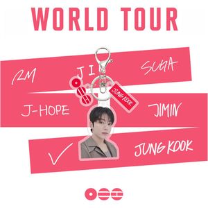 Nuevo Llavero de Acrílico con Diseño de <span class=keywords><strong>Kim</strong></span> <span class=keywords><strong>Tae</strong></span> <span class=keywords><strong>Hyung</strong></span>, Personalizable en Color y Logotipo, para Fans del Kpop - Product Image 4
