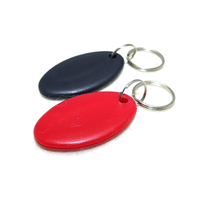 Personnaliser le logo coloré RFID 125Khz Keyfob ABS NFC Keytag pour clé de serrure de porte