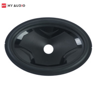 Accessoires pour trottinettes électriques HY AUDIO, haut-parleur conique 6*9 pouces pour voiture, hauteur totale 45 mm, en plastique, fourni par l'usine.