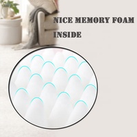 Antidérapant imperméable luxe luxe orthopédique mousse lit pour animaux de compagnie surélevé en peluche carré canapé matelas coussin pour chats chiens