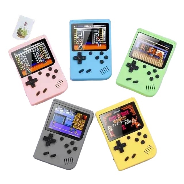 Retro Portable Video Game Console with Classic Childhood Games Handheld Game Console for Nostalgic Fun