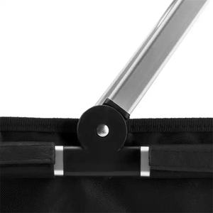 Sac de courses pliable et réutilisable pour l'extérieur, élégant, avec poignées, idéal pour les voyages, les pique-niques et les courses - Product Image 5