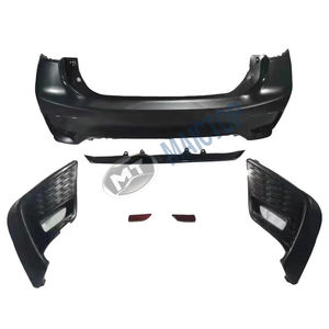 Maictop accesorios de coche facelift bodykit frente parachoques trasero de la rejilla para <span class=keywords><strong>CT</strong></span> <span class=keywords><strong>200h</strong></span> CT200 CT200h 2012-Actualización de 2019 a 2020 de 2021 - Product Image 2
