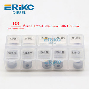 Taille 1.00-1.40mm pour Piezo G4 Injecteur Common Rail Diesel Injecteur Cales Cuivre Rondelle B8 - Product Image 3