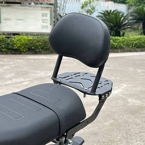 Zongshen Magic Cube 150 Compatible Toile Pliant <span class=keywords><strong>Moto</strong></span> Dossier pour Passagers <span class=keywords><strong>Selle</strong></span> Sac - Product Image 6