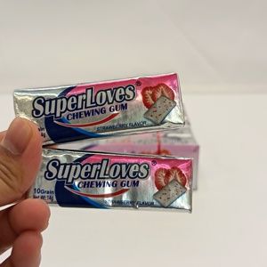 Chewing-<span class=keywords><strong>gum</strong></span> sans sucre fraîcheur menthe fraise, marque privée OEM, boîte de 30 pièces, vente en gros en vrac - Product Image 4