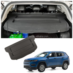Copertura Bagagliaio Retrattile Per Jeep Renegade 2016-2019 - Telo Protettivo Con Barra In Lega