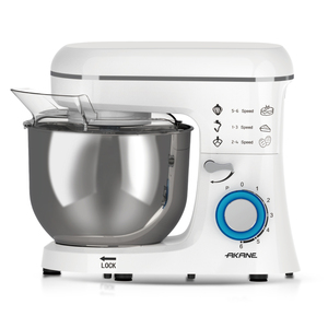 Akane 1400W Đứng trộn <span class=keywords><strong>5.5L</strong></span> nhà bếp bột trộn với 6 tốc độ điều khiển xung và hành động hành tinh trộn - Product Image 5