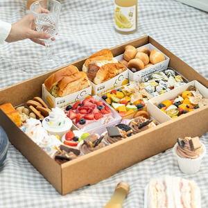 La migliore carta rettangolare personalizzata per andare a ciotola contenitori di carta per finestre per Mousse di caramelle - Product Image 2