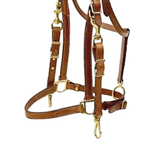 Factory Made Premium Handmade Leather Horse Browband Padded English Bridle Durable <b>Equestrian</b> Accessory - Product Image 3