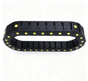 15×20mm プラスチックナイロンPA66製 保護ワイヤードラッグチェーン プラスチックケーブルトラッキングキャリア（ドラッグチェーンケーブル用） - Product Image 4