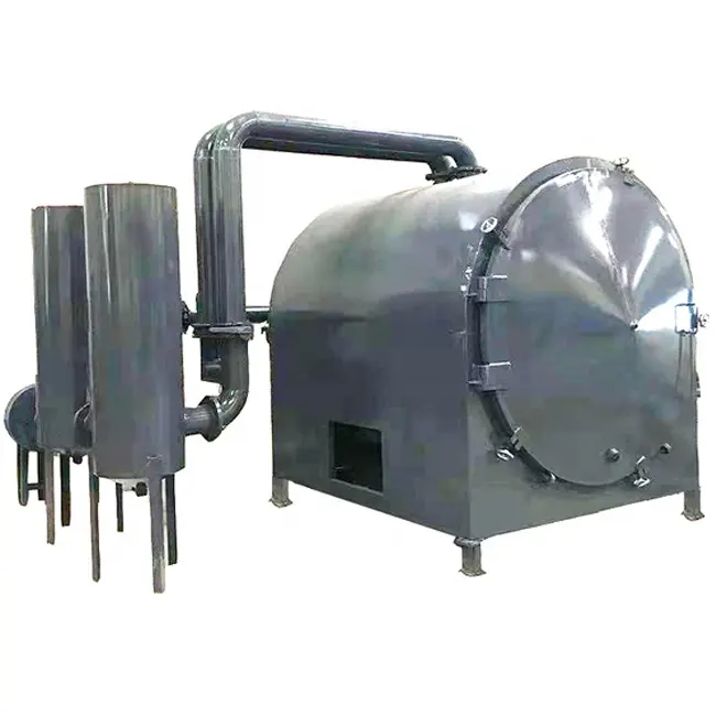 1 Ton charcoal making kiln carbonization stove charcoal machine for wood biochar making price