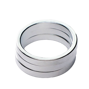 Cina produzione diretta <span class=keywords><strong>molto</strong></span> forte N35-N52 permanente materiali magnetici con nichel anello di rivestimento magnete al neodimio - Product Image 1