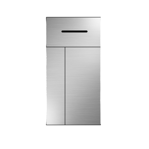 صندوق مناديل حديث متعدد الوظائف مع حامل فرشاة مرحاض غير مرئي مخفي بواسطة بلاط الحمام - Product Image 1