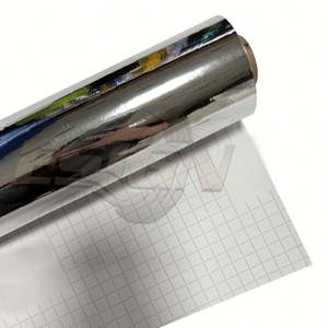 Emballage de voiture en PET auto-adhésif de haute qualité bricolage Film de vinyle argenté galvanisé Conception facile à utiliser Protection UV Changement de couleur - Product Image 5