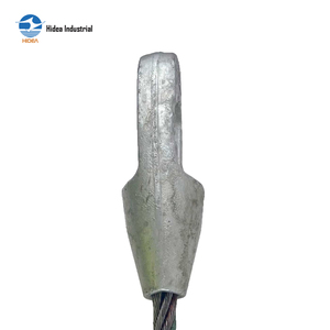 Eslinga de Cable de Acero Galvanizado HIDEA, Factor de Seguridad 5:1, Conector Abierto o Cerrado para Uso Pesado en Elevación y Remolque - Product Image 4