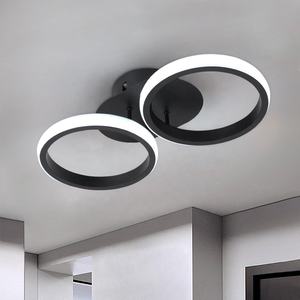 表面安装圆形现代装饰发光二极管吸顶灯卧室客厅吸顶灯亚克力灯 - Product Image 2