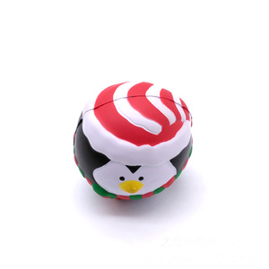 Forme personnalisée animal mignon cadeau de Noël jouet personnalisé Kawaii <span class=keywords><strong>balle</strong></span> <span class=keywords><strong>anti</strong></span>-<span class=keywords><strong>stress</strong></span> pingouin pour la promotion - Product Image 4