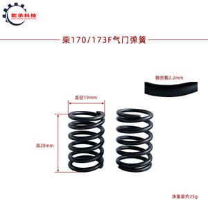 Piezas de Bomba de Agua para Motores Diésel Refrigerados por Aire, Cultivadoras 170F 173F 178F 186F 188 192F, Válvulas y Resortes - Product Image 4