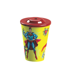 High Quality Wholesale Kids Children <b>Drinking</b> Lid <b>Straw</b> 300ml Leak Proof <b>Plastic</b> Cup - Product Image 1