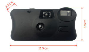 Appareils photo jetables portables à focale fixe 35 mm, à piles AA, personnalisables OEM, pour mariages et événements – Vente en gros à chaud - Product Image 5